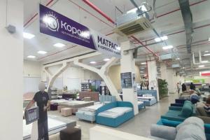 Фирменный магазин «КОРОНА», ул. Менделеева, 21, ТВК «Аркаим Экспо», 2 этаж, правое крыло